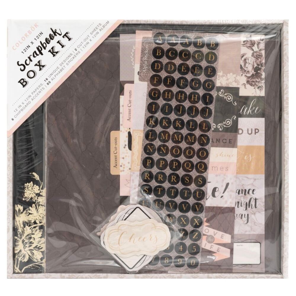 Colorbok Scrapbook Box Kit-All Occasions NIB